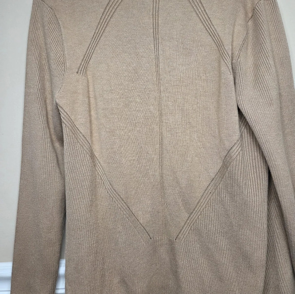 PREMISE Beige Open-Front Cardigan - Picture 7 of 9